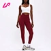 v cross waist leggings